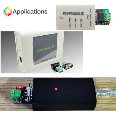 Female DB9 Connectors to CAN LIN Interface Adapter For PCAN PLIN CAN Bus Monitor