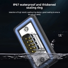 Waterproof DB9 Connector D Sub 9 Pin to Screw Terminal Blocks RS 232 485 Serial Adapter Panel Mount