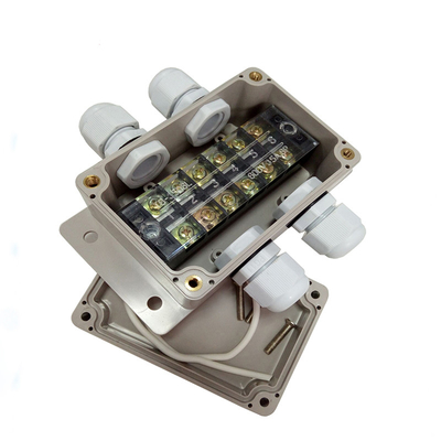 IP65 Waterproof Cable Distribution Junction Box 100*68*50mm with Terminal Blocks 3 Ways Wall Mounting