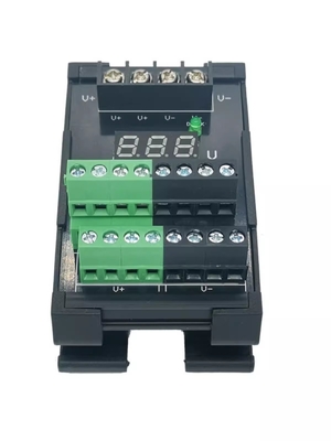 Digital Display DC 24V 8 Ways Power Source Wiring Distribution Splitter Terminal Blocks Breakout Board