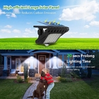 Solar LED Street Light Outdoor Clip-on Motion Sensing Light IP65 Waterproof Camping Light for Wall Fence Camping