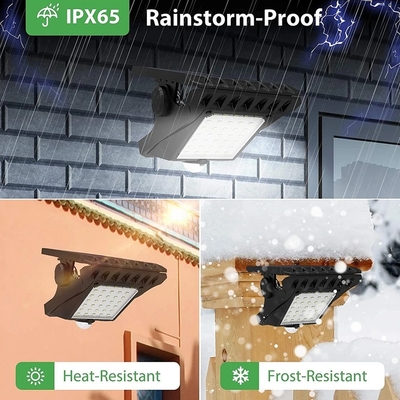 Solar LED Street Light Outdoor Clip-on Motion Sensing Light IP65 Waterproof Camping Light for Wall Fence Camping