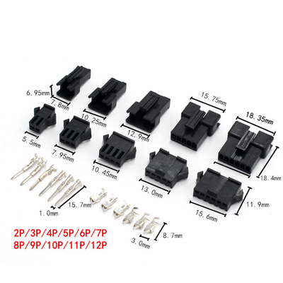 JST-SM 2.54mm Spacing Connector Housing Header Terminals for LED Strip Power Supply