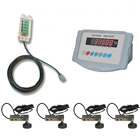 0.5T 1.0T 2T 3T 5T Weighing Indicator Load Cell Sensors Summing Junction Box Platform Balance Scale Kit