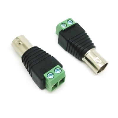 Screw Terminal Blocks Coaxial Cat5 to BNC Female Video Balun Connector