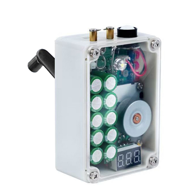 USB 5 Volts Hand Crank Generator Portable Emergency Power Pack Phone Charger Outdoor Lighting Ignition Battery-free