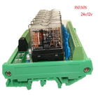 8 Ways Pluggable Relay Module PLC Output Amplifier Board DC 12V 24V