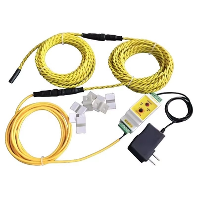 Water Leak Detection Kit with 3 Meters Sensing Cable Water Leakage Alarm Detector Ready to Use