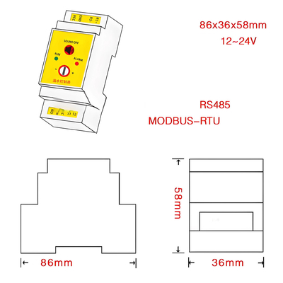 Water Leak Detection Kit with 3 Meters Sensing Cable Water Leakage Alarm Detector Ready to Use