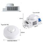 Microwave Radar Sensor AC 110V / 220V 5.8GHz Body Motion HF Detector Light Switch