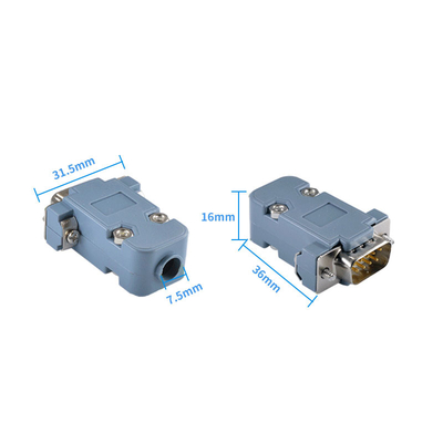 DB9 RS232 9 Pin Male Female Breakout Adapter RS485 Serial Port Terminals Connector