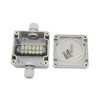 Lighting Cable Wiring Junction Box 83*81*56mm Electric Distribution Enclosure Waterproof with Connectors