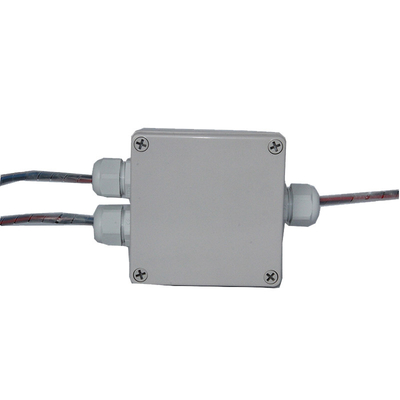 Plastic Junction Box 125*125*75mm Electric Distribution Enclosure Waterproof Clear Cover with Connectors
