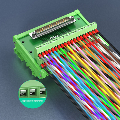 10Pin 20AWG 0.5mm² Jumper Wire Fork Ferrules terminals Connecting Cable 5 Amps Curent 20cm 30cm 50cm 100cm