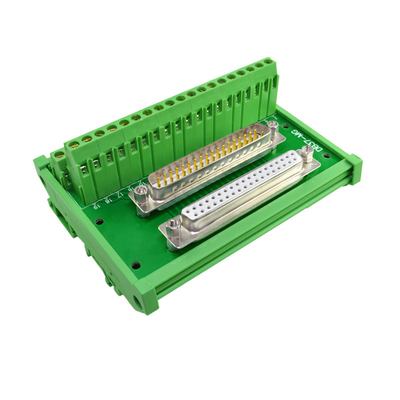 DB37 D Sub 37 Pin Male Female Dual Connectors Terminal Block Wiring Breakout Board