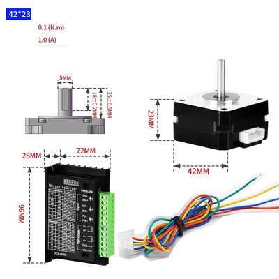 Nema 17 42mm Stepper Motor Driver TB6600 Driver Kit for 3D Printer and CNC Machines