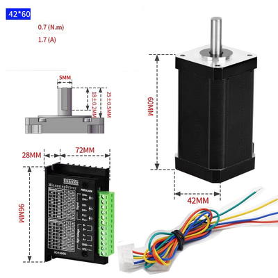 Nema 17 42mm Stepper Motor Driver TB6600 Driver Kit for 3D Printer and CNC Machines