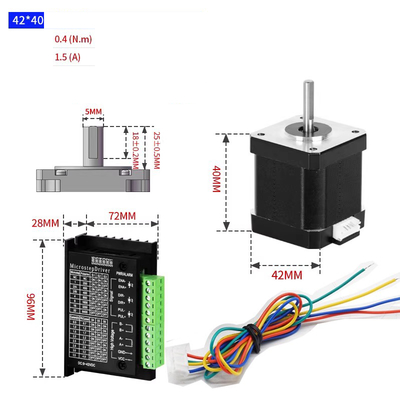 Nema 17 42mm Stepper Motor Driver TB6600 Driver Kit for 3D Printer and CNC Machines