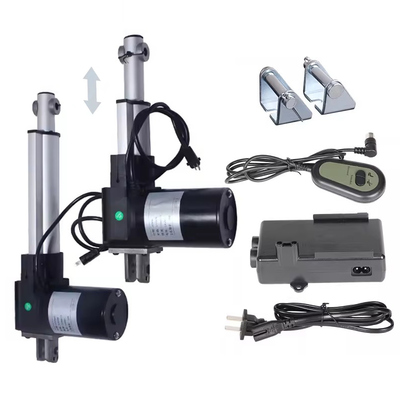 24V Linear Actuator 200mm 300mm 400mm 500mm 6000N Stroke Electric Linear Motor Telescopic Rod