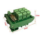 PLC Sensor Signal Input Module DB9 Distribution Terminal Blocks Connection Board 9 Arrays
