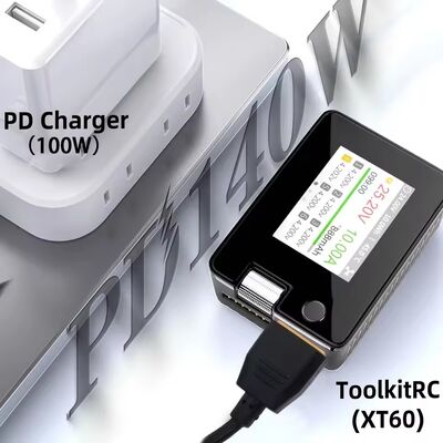 USB Type C Male to XT60 Female Charging Cable 100cm for Drone Model 100 Watts 5 Amps PD2.0 QC2.0