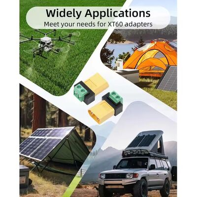 XT60 2-Pin Screw Terminal Adapter Solderless Charging Connector for Drone FPV Balance Charger