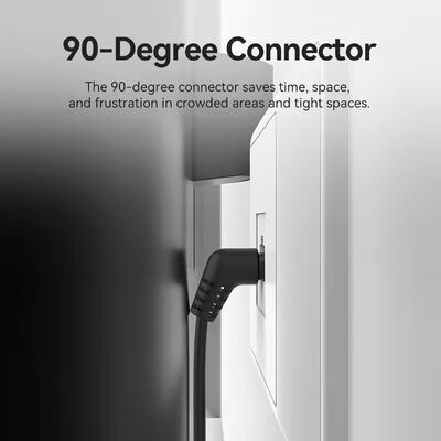 CAT6A Ethernet Cable 10Gbps 90 / 360 Degree Rotation Patch Cord Rj45 Connector For Laptop Router Network Lan Cable