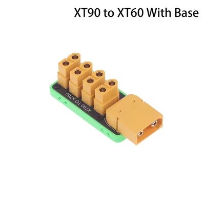 XT60 / XT90 to 4 Ways XT60 Plug 200A Power Wiring Distribution Hub Breakout Board for Remote Control Drones Boat Robot