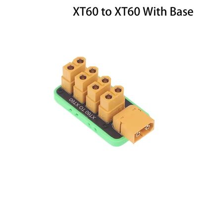 XT60 / XT90 to 4 Ways XT60 Plug 200A Power Wiring Distribution Hub Breakout Board for Remote Control Drones Boat Robot