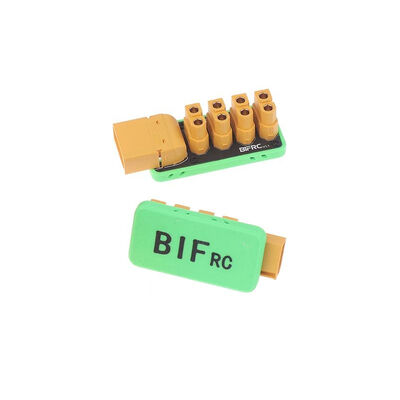 XT60 / XT90 to 4 Ways XT60 Plug 200A Power Wiring Distribution Hub Breakout Board for Remote Control Drones Boat Robot