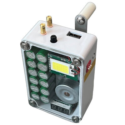 USB Charger Hand Crank Generator Emergency Survival Power Pack Phone Charger Outdoor Lighting Ignition Battery-free