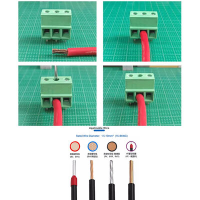 10.16mm / 0.25" PCB Screw Terminal Blocks Connector 300V 57A