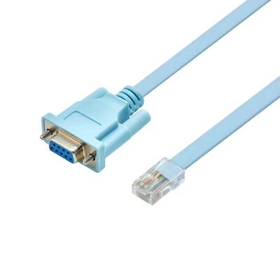 RJ45 to DB9 Console Cable 1.5m RS232 to RJ45 Console Cables Compatible with Cisco Router