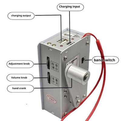 Hand Crank Generator Power Pack Portable Radio Cellphone Charger Ignition Lighting