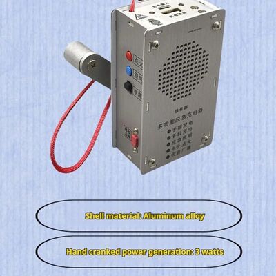 Hand Crank Generator Power Pack Portable Radio Cellphone Charger Ignition Lighting