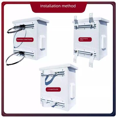 Galvanized Steel Case Video Surveillance Enclosure with Coating Layer