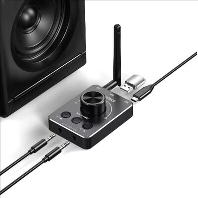 Sound Controller USB Computer Speaker Volume Control Knob Adjustment  Bluetooth 5.1 With Play Pause Skip Mute 3 Modes