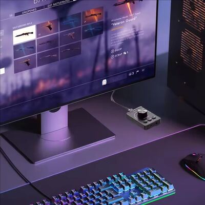 Sound Controller USB Computer Speaker Volume Control Knob Adjustment  Bluetooth 5.1 With Play Pause Skip Mute 3 Modes