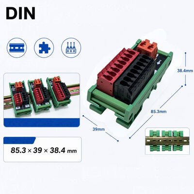 Quick Connect Power Supply Wiring Distribution Hub Splitter Terminal Blocks Breakout Board