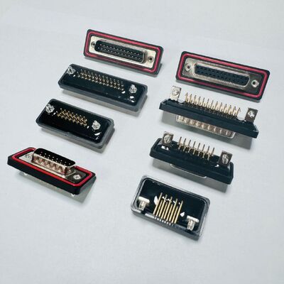 Waterproof DB9 Connector D Sub 9 Pin to Screw Terminal Blocks RS 232 485 Serial Adapter Panel Mount