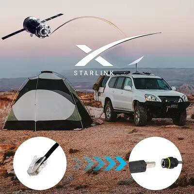 Starlink Gen3 Mini Ethernet Adapter 25CM Waterproof RJ45 Coupler Extension Cable