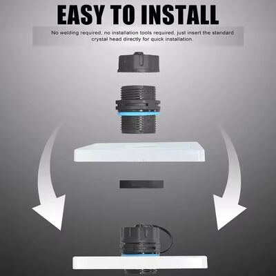 IP68 Waterproof RJ45 Network Connector Shielded Circular Cat6A RJ45 Coupler Plug Panel Socket