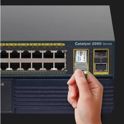 1.25G SFP to RJ45 Module, 1000Base-T Copper SFP Ethernet Transceiver for Cisco, Meraki HUAWEI, Mikrotik Switch