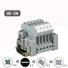 UK5N UK Series DIN Rail Screw Clamp Terminal Blocks 0.2-4mm² 800V 41A