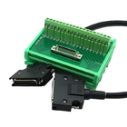 SCSI 36 Pin Servo Connectors Terminal Blocks Breakout Board Adapter with 1 meter Cable