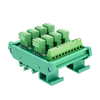 8 Channel Sensor Singal Wiring Distribution Breakout Board Terminal Blocks DIN Rail Mount