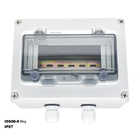 Wall Electric Enclosure Plastic Switch Circuit breaker Box IP67 Waterproof Outdoor 2 3 4 5 6 8 10 12 16 18 Way