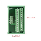 1 in 12 out Power Source Wiring Distribution Splitter Divider Terminal Blocks Breakout Board