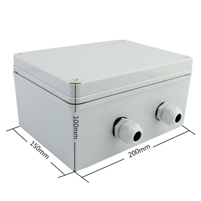 Cable Distribution Junction Box 200*150*100mm Waterproof with Din Rail Terminal Blocks