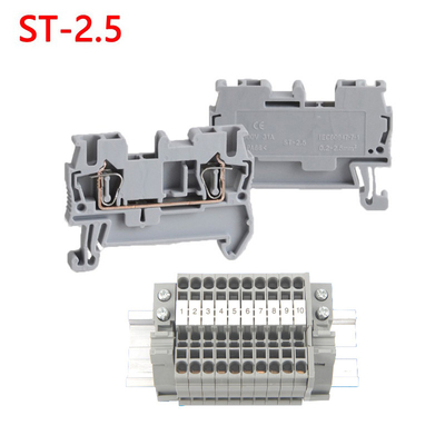 Die-cast Aluminum Enclosure Case Project Junction Box 150*100*80mm with UK6N Din Rail Terminal Blocks